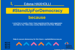 #StandUpForDemocracy #ECoD