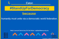 #StandUpForDemocracy #ECoD