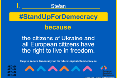 #StandUpForDemocracy #ECoD